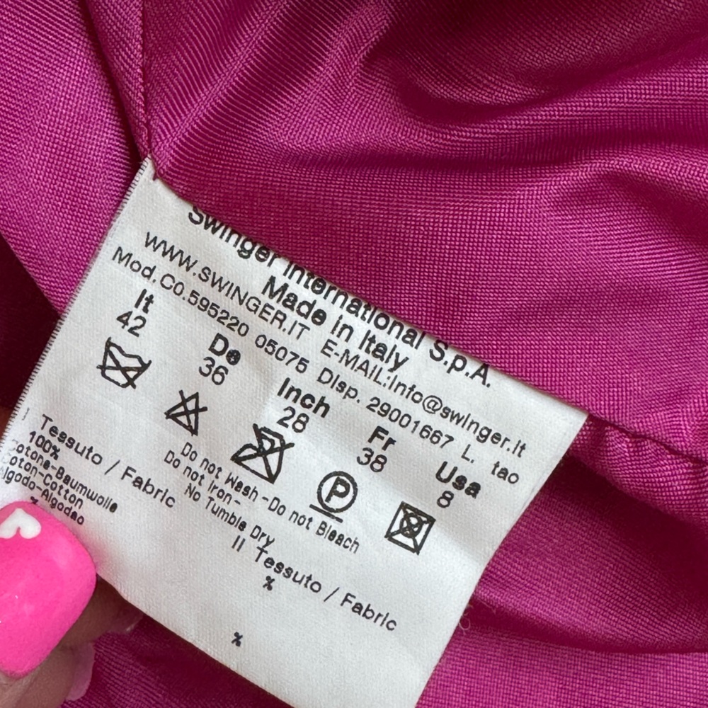 Vintage Fendi Velvet Purple/ Pink Jacket - Picture 4 of 4
